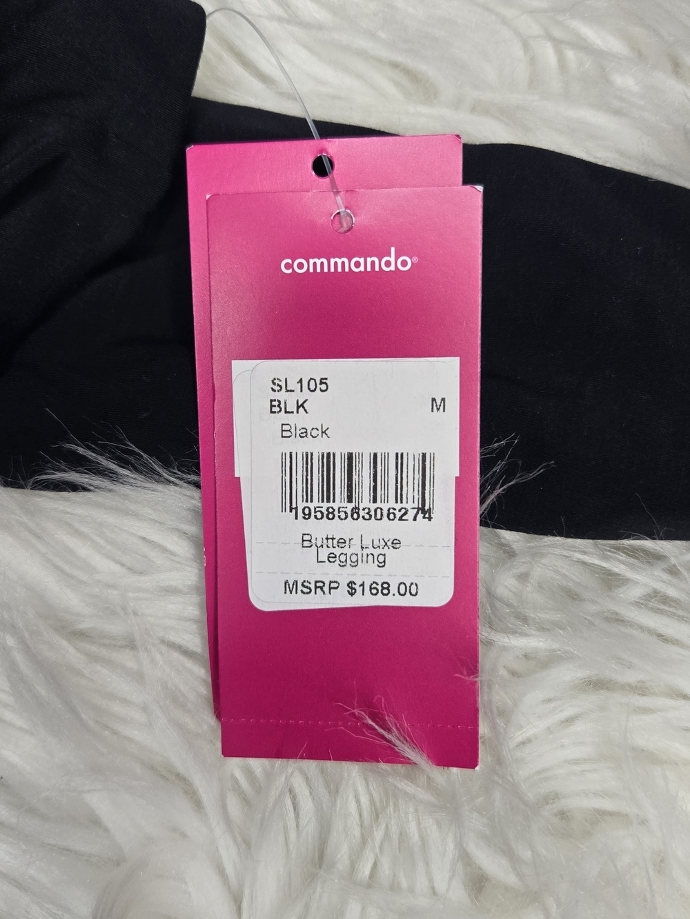 Commando Black High-Rise Sculpting Leggings - Picture 4 of 4